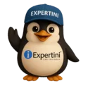 Expertini Welcome Penguin greeting users