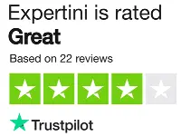 Expertini Rated Great on Trustpilot